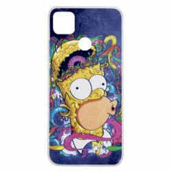 Чехол для Xiaomi Redmi 9c In Homer's head - PrintSalon