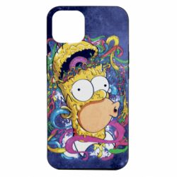 Чехол для iPhone 14 In Homer's head - PrintSalon