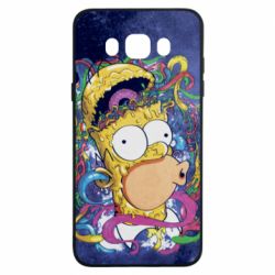 Чехол для Samsung J7 2016 In Homer's head - PrintSalon