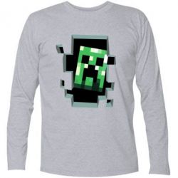 Футболка с длинным рукавом In the tunnel - PrintSalon