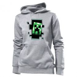 Женское худи In the tunnel - PrintSalon