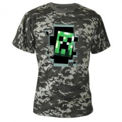 Камуфляжная футболка In the tunnel - PrintSalon