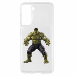Чехол для Samsung S21 Incredible Hulk-PrintSalon Чехол для Samsung S21 Incredible Hulk