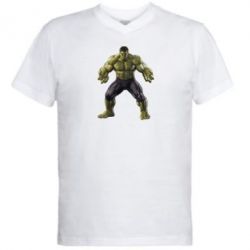 Чоловіча футболка з V-подібним вирізом Incredible Hulk - PrintSalon