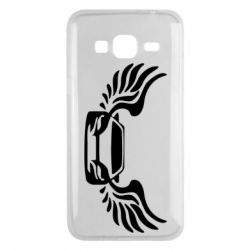 Чехол для Samsung J3 2016 Infiniti wings - PrintSalon