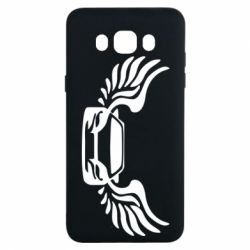 Чехол для Samsung J7 2016 Infiniti wings - PrintSalon