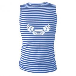 Майка-тельняшка Infiniti wings - PrintSalon