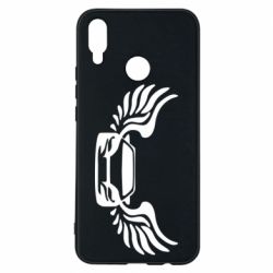 Чехол для Huawei P Smart Plus 2018 Infiniti wings - PrintSalon