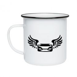 Кружка эмалированная Infiniti wings - PrintSalon