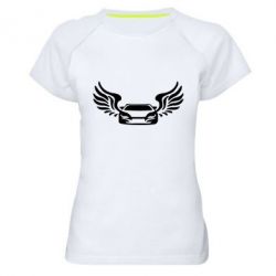 Женская футболка для спорта Infiniti wings - PrintSalon