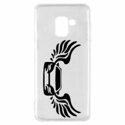 Чехол для Samsung A8 2018 Infiniti wings - PrintSalon