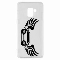 Чехол для Samsung A8+ 2018 Infiniti wings - PrintSalon