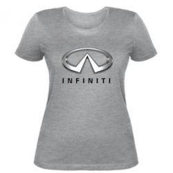 Жіноча футболка Infinity Logo 3D - PrintSalon