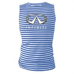 Майка-тільняшка Infinity Logo 3D - PrintSalon