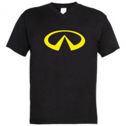 Мужская футболка  с V-образным вырезом Infinity - PrintSalon