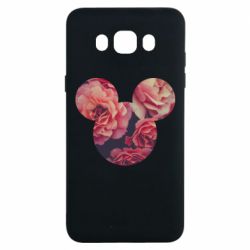 Чехол для Samsung J7 2016 Inner world flowers mickey mouse