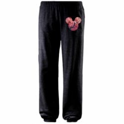 Штаны Inner world flowers mickey mouse