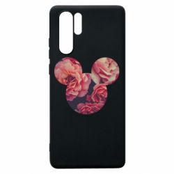 Чехол для Huawei P30 Pro Inner world flowers mickey mouse - PrintSalon