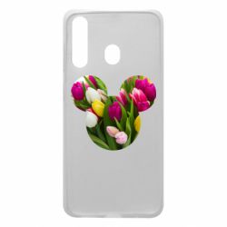 Чехол для Samsung A60 Inner world flowers mickey mouse - PrintSalon