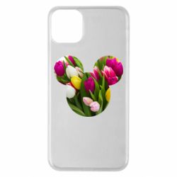 Чехол для iPhone 11 Pro Max Inner world flowers mickey mouse
