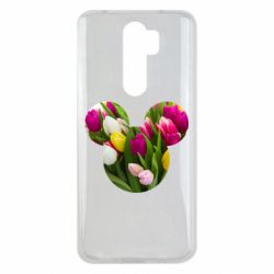 Чохол для Xiaomi Redmi Note 8 Pro Inner world flowers mickey mouse