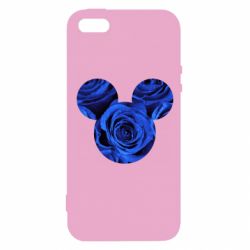 Чехол для iPhone5/5S/SE Inner world flowers mickey mouse - PrintSalon