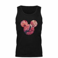 Майка чоловіча Inner world flowers mickey mouse