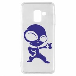Чехол для Samsung A8 2018 Инопланетянин