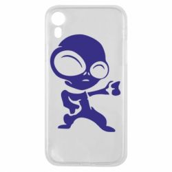 Чехол для iPhone XR Инопланетянин