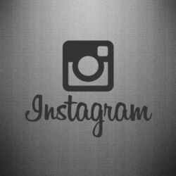 Наклейка Instagram-PrintSalon Наклейка Instagram