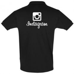 Мужское поло Instagram - PrintSalon
