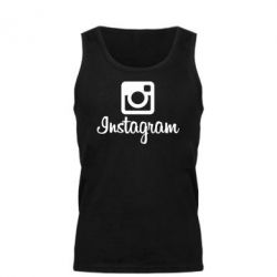 Мужская майка Instagram - PrintSalon