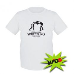 Дитяча футболка International Tournament Wrestling