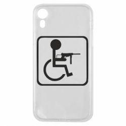 Чехол для iPhone XR Инвалид с MP40