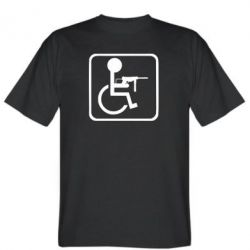 Мужская футболка Stedman Инвалид с MP40