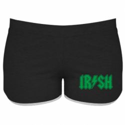 Женские шорты Irish AC/DC-PrintSalon Женские шорты Irish AC/DC