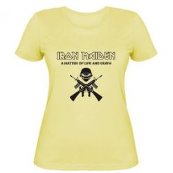 Женская футболка Iron Maiden