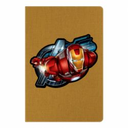 Блокнот з принтом Iron Man and Avengers - PrintSalon