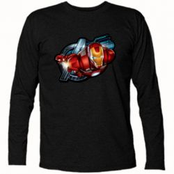Футболка з довгим рукавом Iron Man and Avengers - PrintSalon