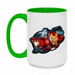 Чашка двухцветная 420ml Iron Man and Avengers