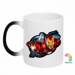 Чашка-хамелеон Iron Man and Avengers