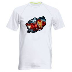 Чоловіча футболка для спорту Iron Man and Avengers - PrintSalon