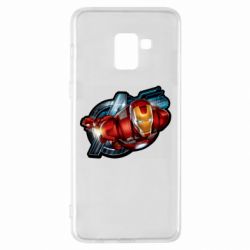 Чехол для Samsung A8+ 2018 Iron Man and Avengers