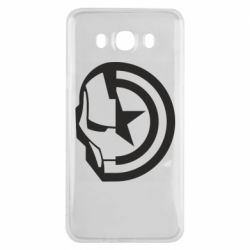 Чохол для Samsung J7 2016 Iron Man and Captain America - PrintSalon