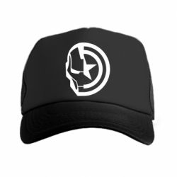 Кепка-тракер Iron Man and Captain America - PrintSalon