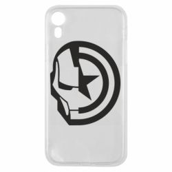 Чохол для iPhone XR Iron Man and Captain America - PrintSalon