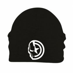 Шапка флісова Iron Man and Captain America - PrintSalon