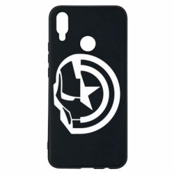 Чохол для Huawei P Smart Plus 2018 Iron Man and Captain America - PrintSalon