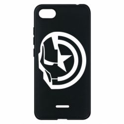 Чохол для Xiaomi Redmi 6A Iron Man and Captain America