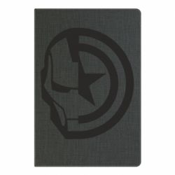 Блокнот з принтом Iron Man and Captain America - PrintSalon
